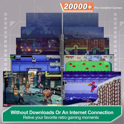 New Retro Gaming Console & Game Stick Pro - 20,000+ Classic Video Games M8