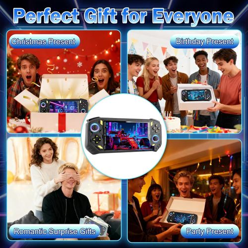 RG56PRO Retro Video Game Console Portable Console with 5.5 Inches IPS Screen 128G