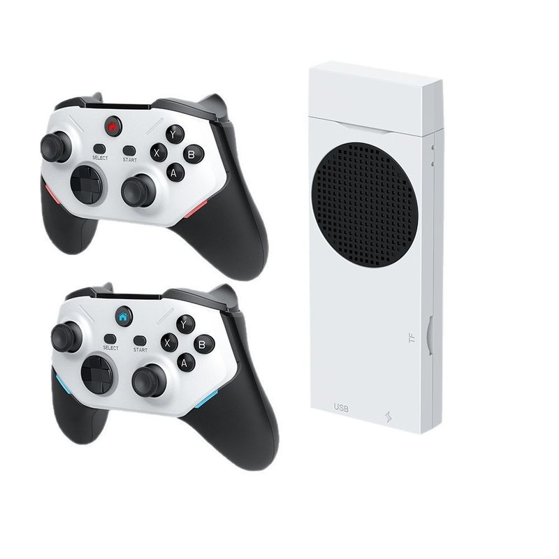 M88 Home Game Console Wireless Dual Controllers 128GB for 3d Games Hd 4K