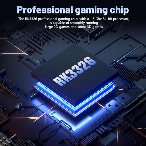 R36MAX Retro Handheld Game Console, 4.0 Inch 720x720 IPS Screen