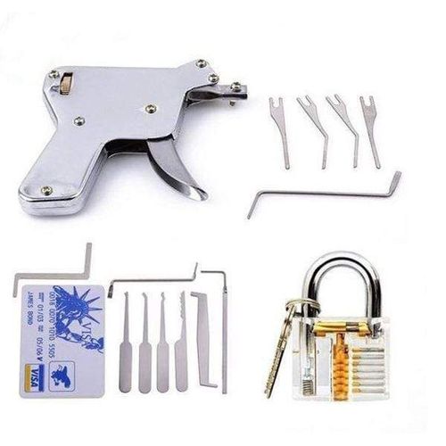 Practical set for lock picking