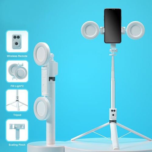 🔥New 6 in 1 Bluetooth Selfie Stick