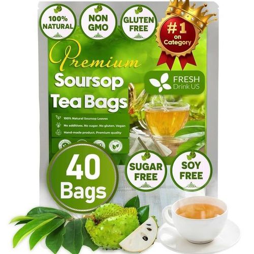 100% Natural Premium Soursop Tea Bags