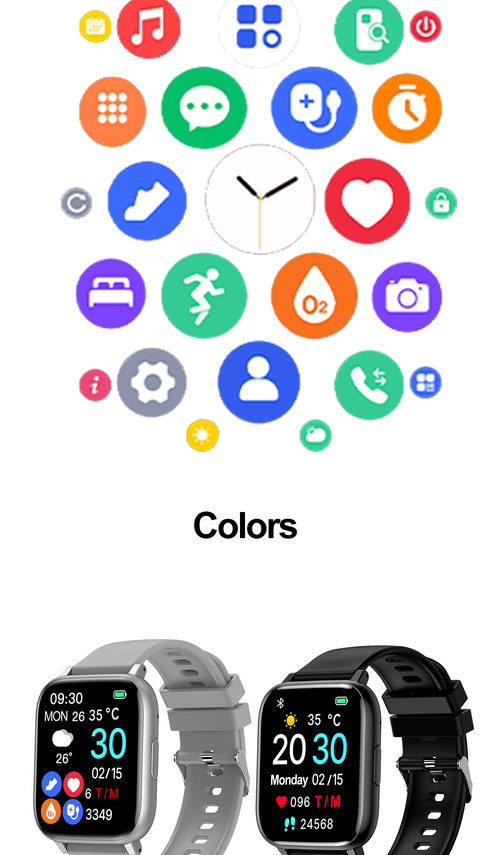 This smartwatch, a great health gift, supports Bluetooth calls, sports tracking & heart rate monitoring—ideal for daily wellness.
