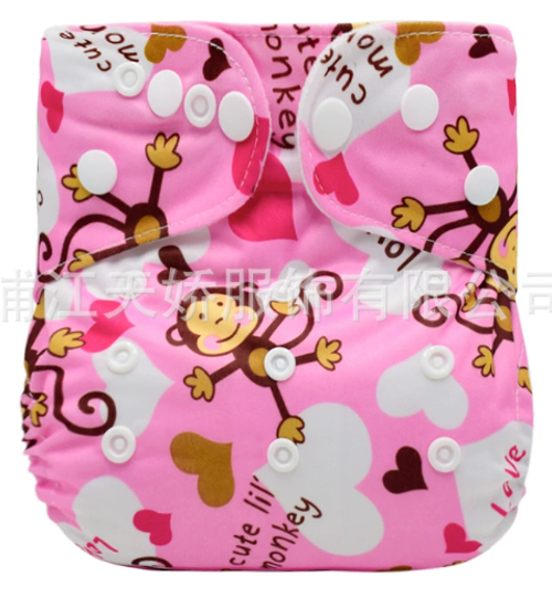 2 reusable diapers in one pack Soft skin friendly eco saving  Easy to clean adjustable fit great for babys daily use