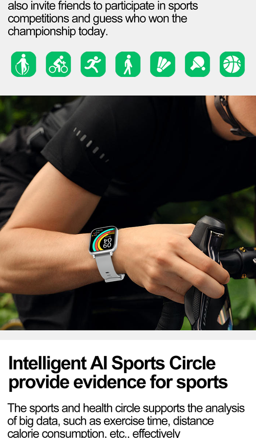 This smartwatch, a great health gift, supports Bluetooth calls, sports tracking & heart rate monitoring—ideal for daily wellness.