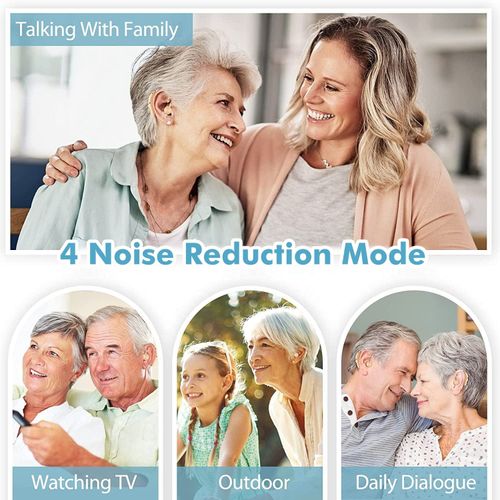 Compact hearing aid: enhances sound, fits discreetly, and has simple controls. Lightweight, comfortable, perfect for daily activities to boost hearing