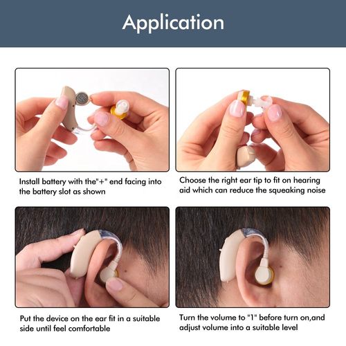 Compact hearing aid: enhances sound, fits discreetly, and has simple controls. Lightweight, comfortable, perfect for daily activities to boost hearing
