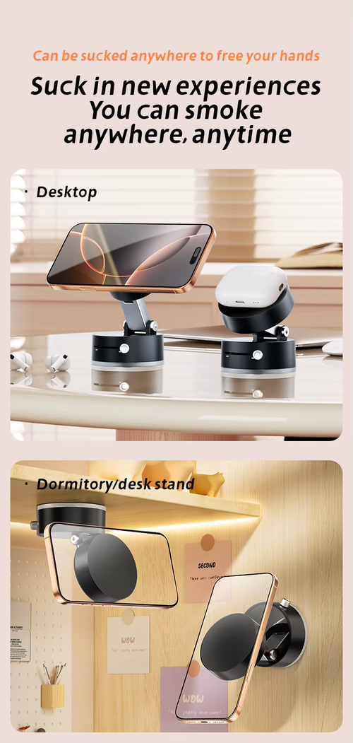 Strong magnet secures your phone firmly Easy to install  360° adjustable Keeps hands free for safe driving perfect for navigation