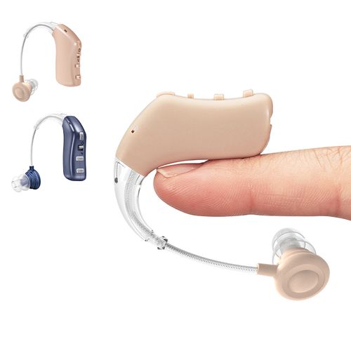 Compact hearing aid: enhances sound, fits discreetly, and has simple controls. Lightweight, comfortable, perfect for daily activities to boost hearing
