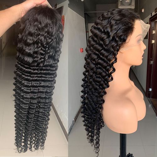 This 13X4 transparent lace front human hair wig fits naturally  Soft  real looking easy to style perfect for daily or special looks