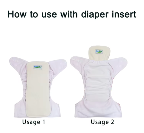 2 reusable diapers in one pack Soft skin friendly eco saving  Easy to clean adjustable fit great for babys daily use