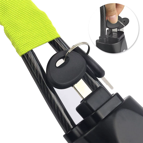 High-security vehicle security lock: anti-theft, anti-drill, compact design, ideal for all car models to protect your car
