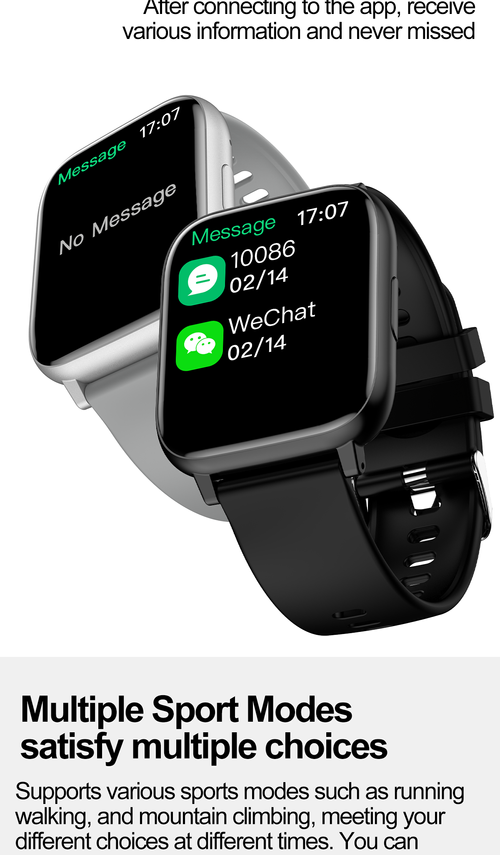This smartwatch, a great health gift, supports Bluetooth calls, sports tracking & heart rate monitoring—ideal for daily wellness.
