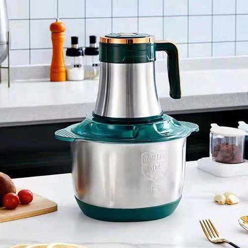 Household electric stainless steel meat grinder