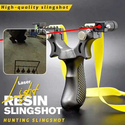 Professional alloy laser slingshot