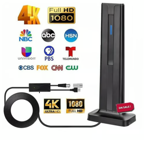 4K HDR TV Antenna - 1000+ Miles Long Range