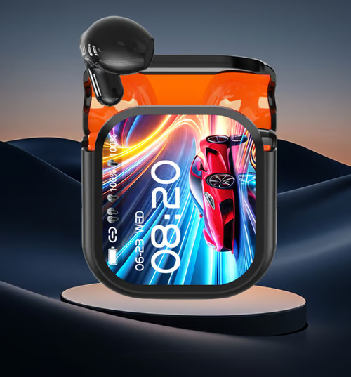🔥 Bluetooth 5.4 Earphones LED Display High Fidelity Waterproof Wireless Earphones Real-time Translation Noise Reduction (Fit iOS & Android)