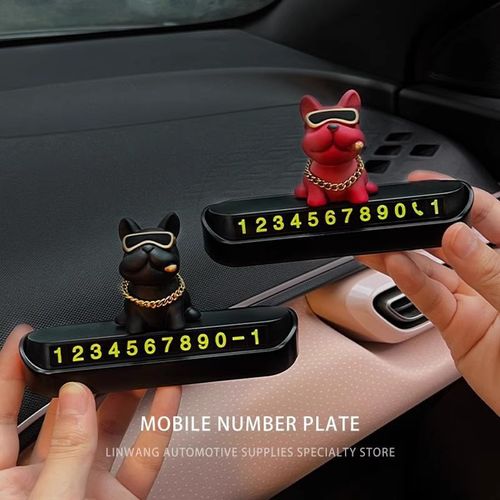 Temporary Parking Cards for Cars Phone Number Card Plate Number Accessory Car Phone Parking Parking Car