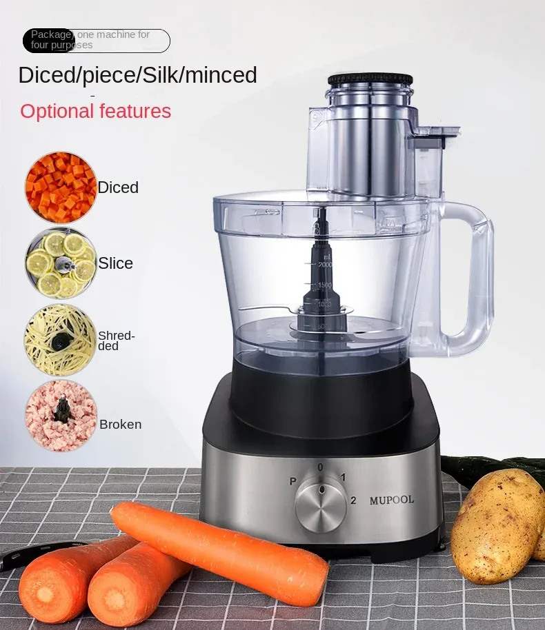 Multifunctional  Stainless Steel Food Processor