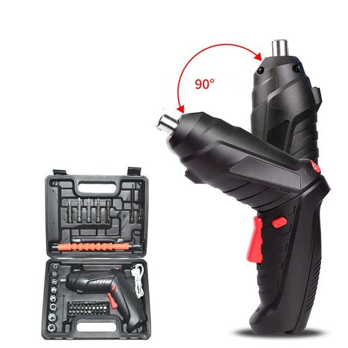 Household Electric Drill Cordless Screwdriver Set