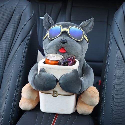Creative Two-in-One Multifunctional Car Armrest Tissue Box