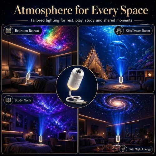 USB Starry Sky Projector Light  Mini Night Light