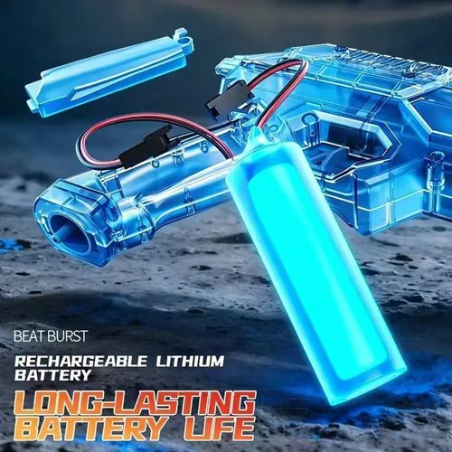 LED Electric Water Gun with Energy-Focusing Ring