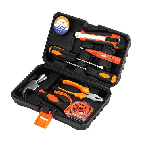 9-piece Toolbox Set for Car and Home Use