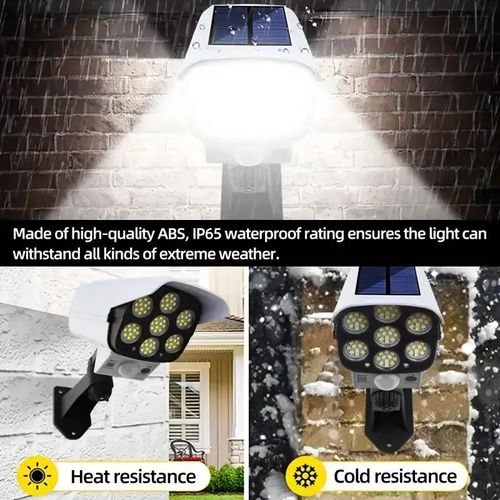 Solar Voice Simulated Security Spotlight