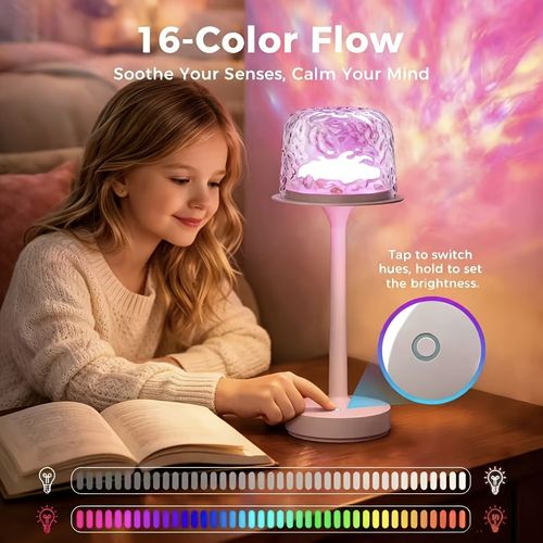 Ocean Wave Water Ripple Table Lamp