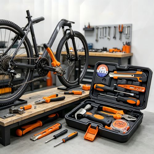 9-piece Toolbox Set for Car and Home Use