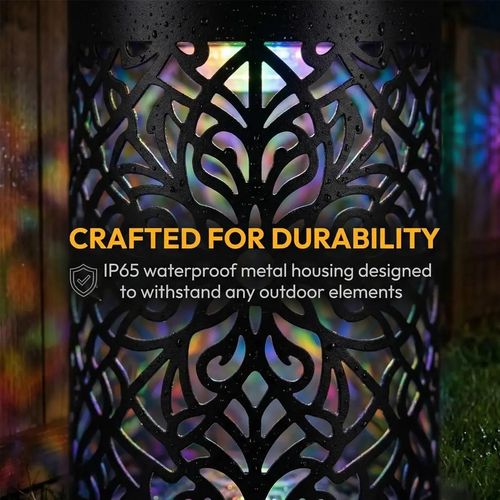 7-Color Solar Mandala Projector Wall Lights