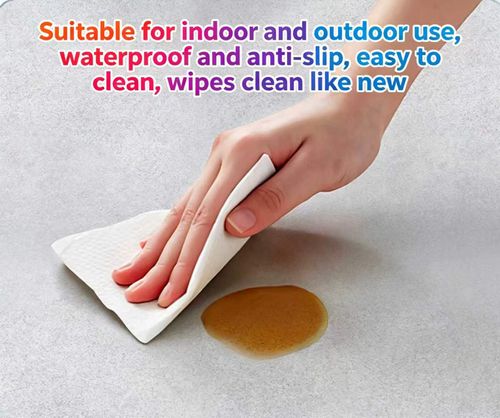 Epoxy Color Sand Self-leveling Floor Paint Large Bucket (1KG) Free Tools
