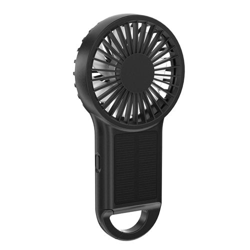 Handheld High Speed Mini Solar Fan, Large Capacity Battery, Outdoor Portable