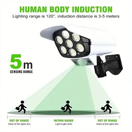 Solar Voice Simulated Security Spotlight