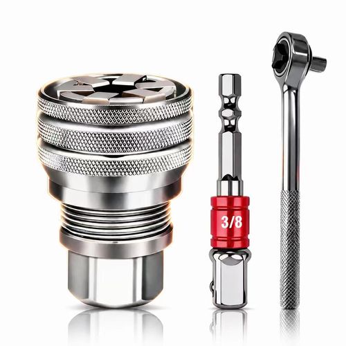Multifunctional Universal Socket Wrench – General-Purpose Maintenance Tool, 3-Piece Set