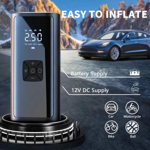 Portable Wireless Car Air Compressor