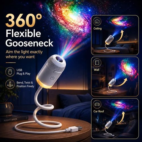 USB Starry Sky Projector Light  Mini Night Light