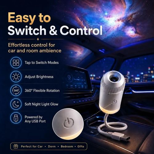 USB Starry Sky Projector Light  Mini Night Light