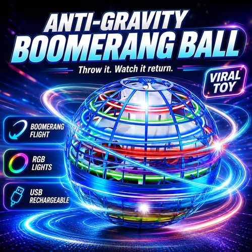 Kids' toys Children's Day gifts Anti-Gravity Floating Flying Ball, Auto Return