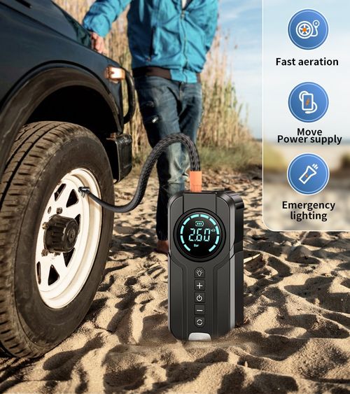 7-in-1 Multifunctional Emergency Car Jump Starter