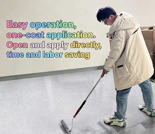 Epoxy Color Sand Self-leveling Floor Paint Large Bucket (1KG) Free Tools