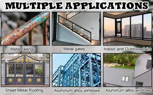 Water-based metal anti-rust paint rust converter