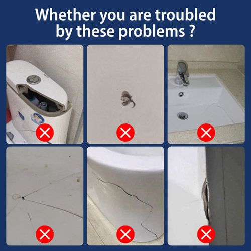 Kit voor reparatie van scheurenin keramische tegels