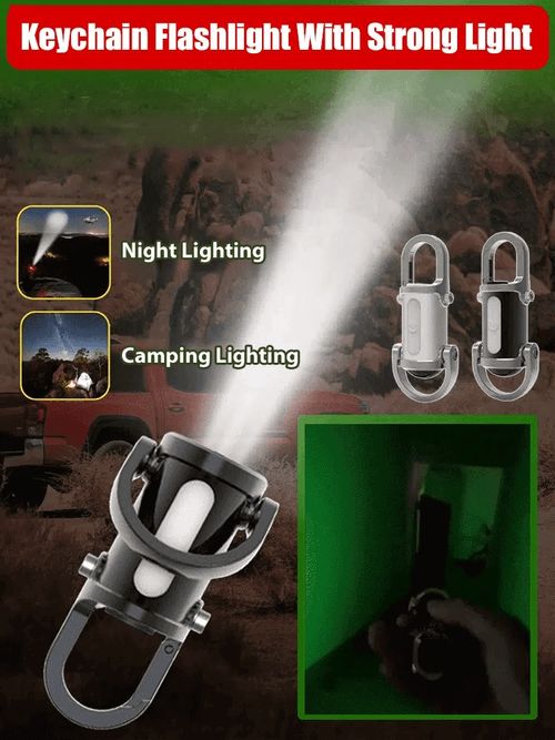 Multifunctional Keychain Light Buy one get one free
