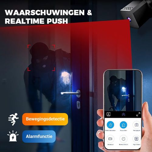 Mini Slimme HD Nachtzicht Beveiligingscamera