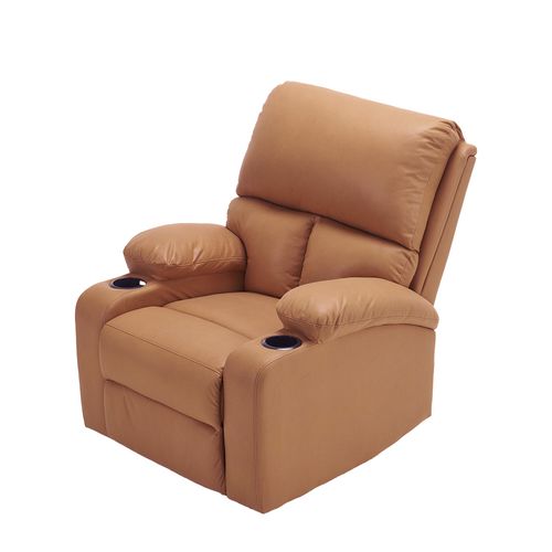 電動リクライニングチェア 1人掛け 電動リクライニングソファ オットマン一体型 パーソナルチェア 耐圧分散 ソファ おしゃれ 一人暮らし キャメル