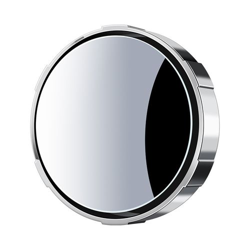 Car Rearview Mirror Suction Cup Type Small Mirror Adjustable Angle Wide Field View Blind Spot Mirror