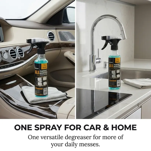 Multi-purpose Cleaning Spray - Heavy Duty Stain Remover for Car Interiors & Home Surfaces - Ultimate Solution for Deep Cleaning Stubborn Dirt